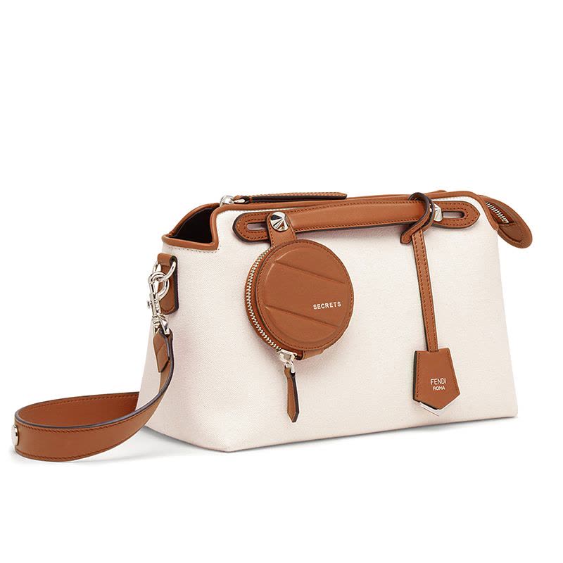 【预定】FENDI 20春夏 FENDI BY THE WAY 中号手提单肩包 27*15*13CM 织物\牛皮革图片