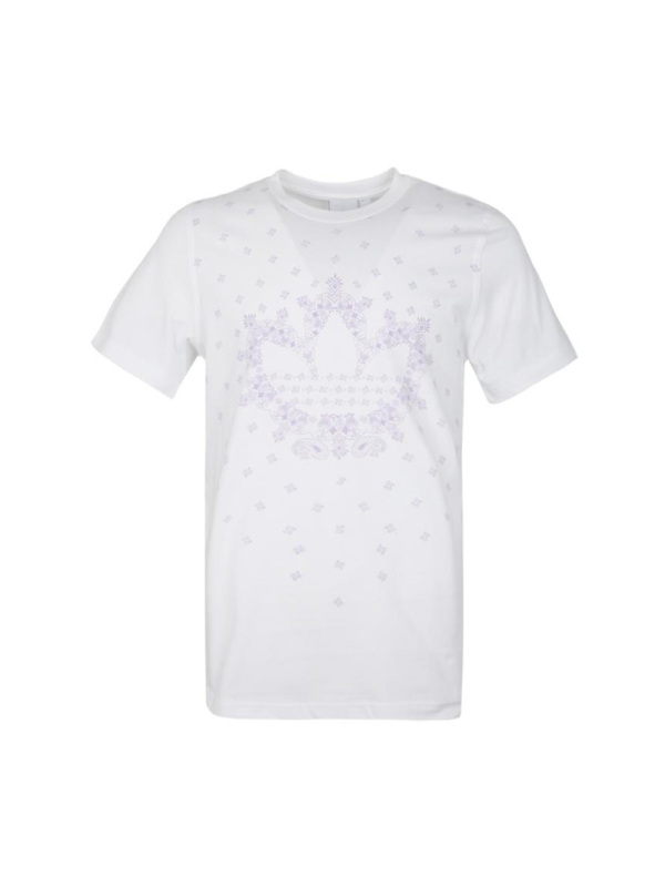 adidas阿迪三叶2019男子BANDANA TREFOIL圆领短T恤DX3651