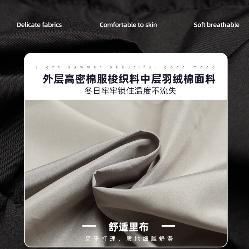 OUNIXUE欧昵雪 | [保暖防风外套]冬季加厚棉服小个子时尚棉袄休闲抽绳大衣女