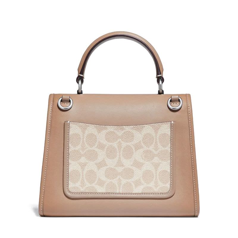 【预定】COACH/蔻驰 经典标志涂层帆布PARKER顶部手柄手袋 89121 23*18*10CM牛皮革\PVC图片