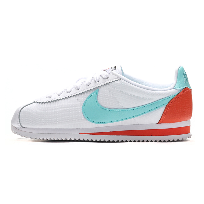 nike耐克女鞋休闲鞋时尚白粉撞色阿甘鞋轻便运动鞋905614