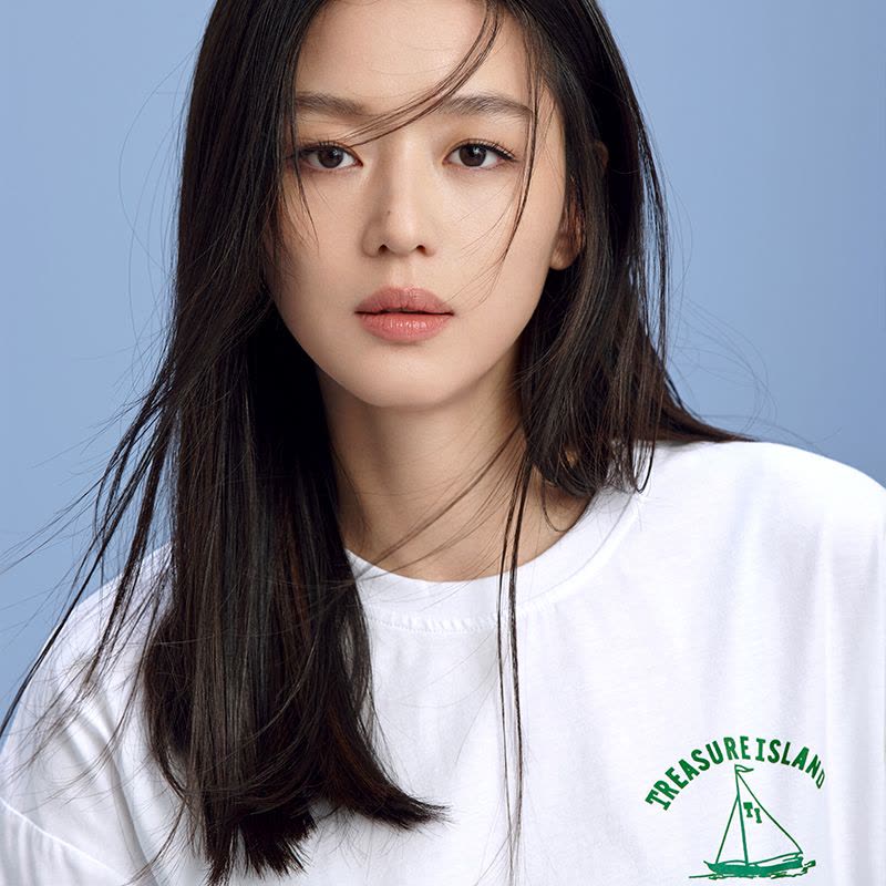 韩都衣舍2018夏装新款女装韩版宽松印花打底衫短袖T恤AA11157玎图片