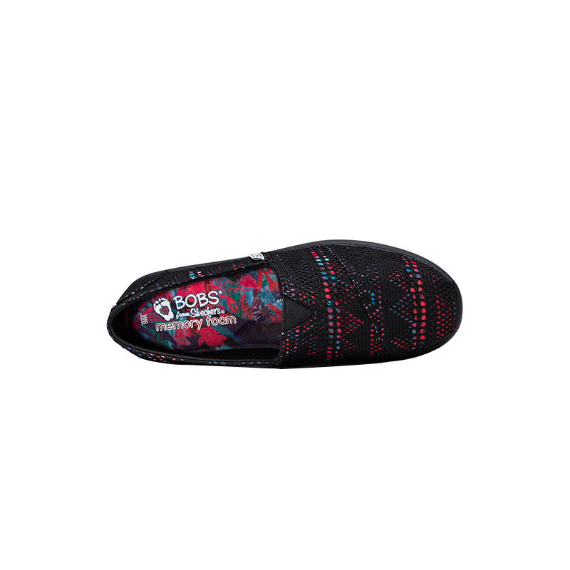 Skechers斯凯奇BOBS系列女士一脚蹬休闲鞋733756