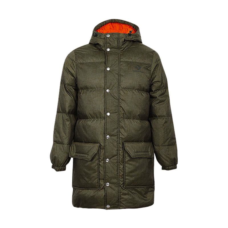 CONVERSE(匡威)Printed Long Down Puffer Jacket冬季男子羽绒服10007264-A图片