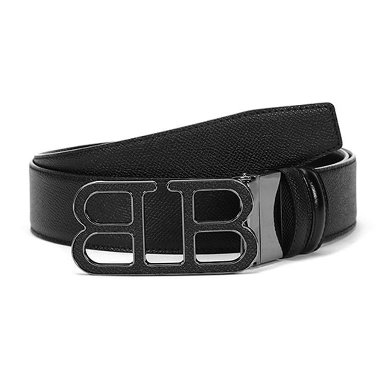 BALLY 巴利 男士 皮质板扣式双面皮带腰带 BRITT 40 M L