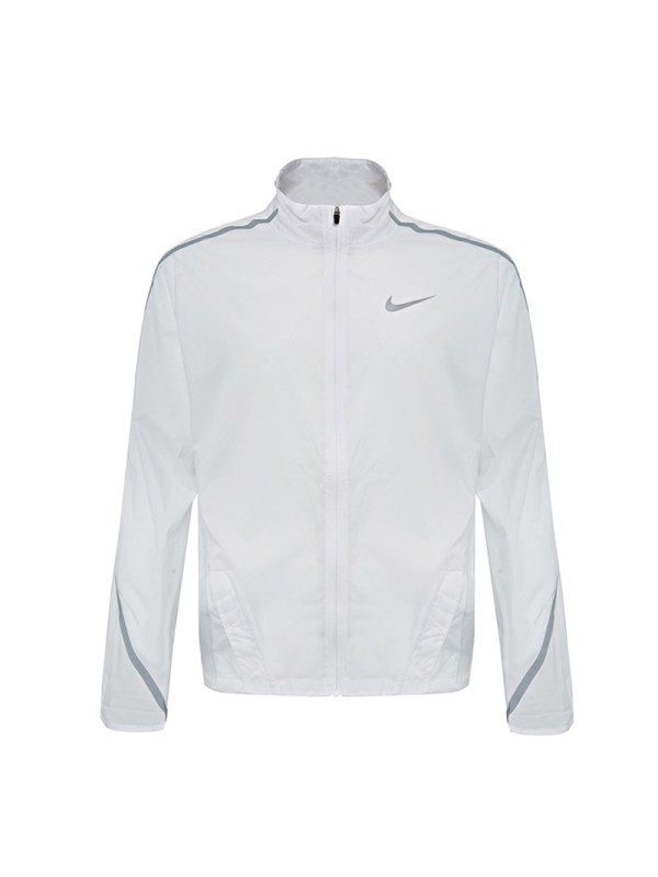 NIKE(耐克)夏季男子运动舒适休闲拉链立领夹克777417-100