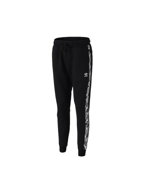 ADIDAS阿迪达斯三叶男子休闲舒适收腿小脚运动裤DN8037