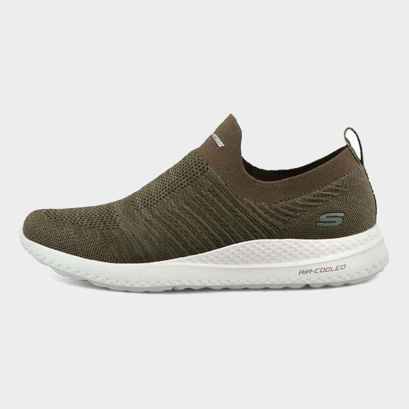 Skechers斯凯奇男子2019新款时尚一脚套休闲鞋编织布运动鞋52649 51909图片