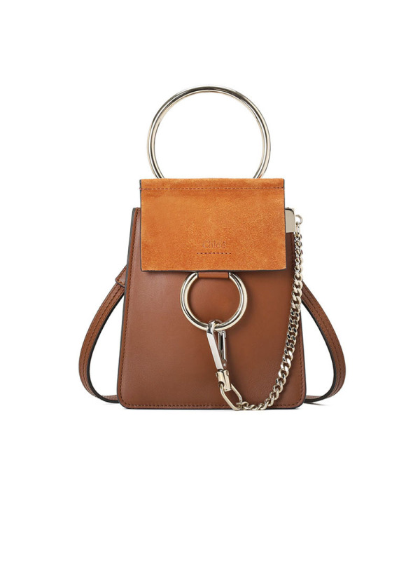 CHLOE Faye 小号 手镯式 手提 斜挎包CHC17WS320 金扣