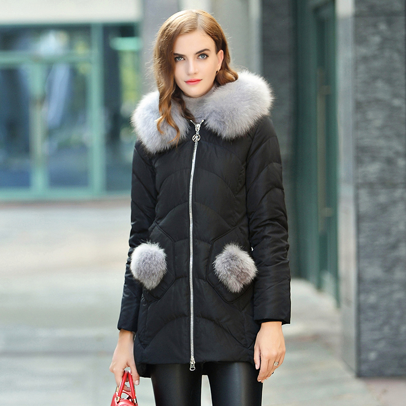 雅鹿女士羽绒服