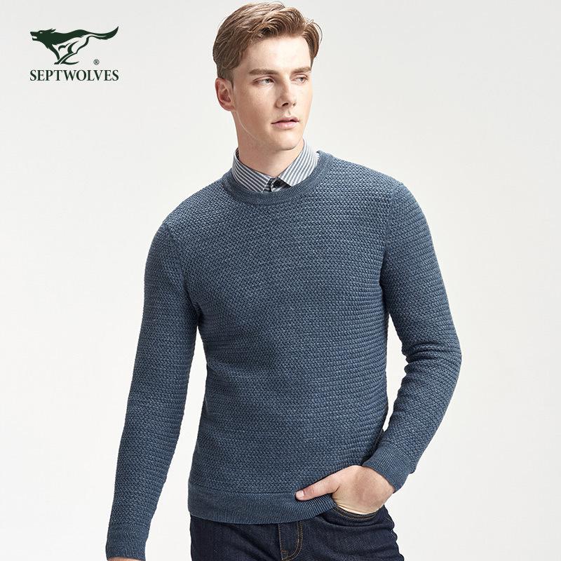 服装鞋帽>男装>男士针织/毛衣>七匹狼(septwolves)>七匹狼(septwolves