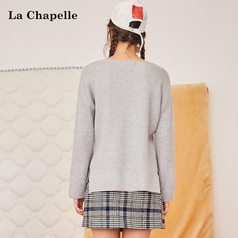 拉夏贝尔lachapelle女士针织毛衣