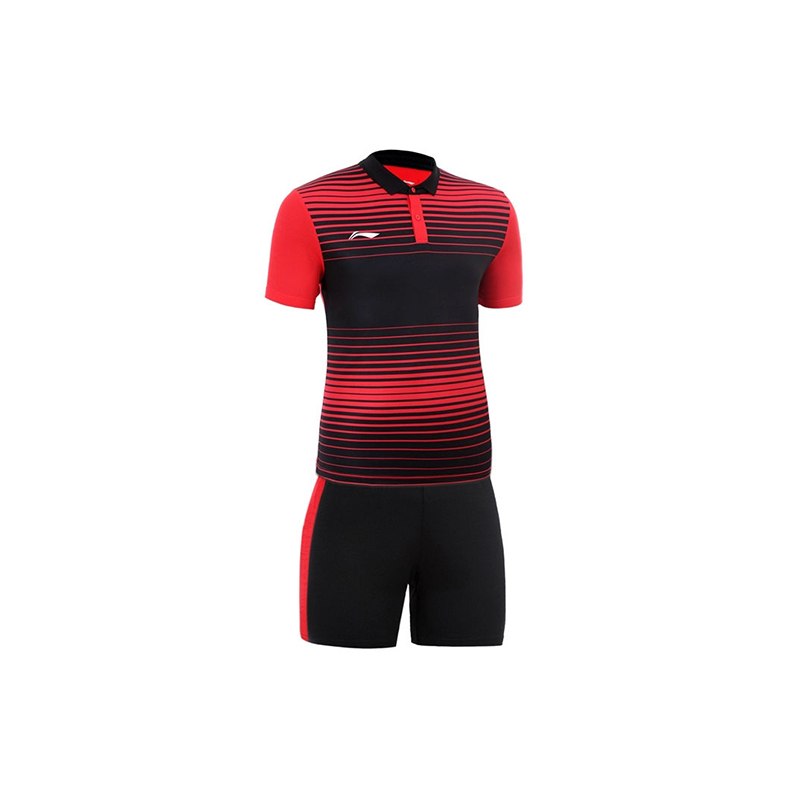 LI-NING KIDS中大童速干平口足球系列运动套装