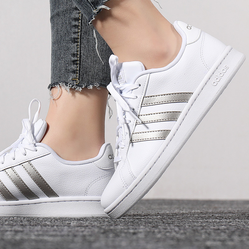 阿迪达斯adidas女鞋轻便低帮板鞋休闲鞋f36481f36483