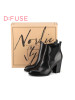 迪芙斯D:FUSE牛皮尖头高跟松紧带纯色深口女鞋DF54115367_Mwi36