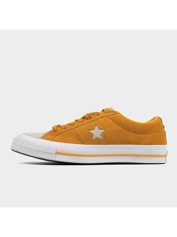 converse匡威秋季男子OneStar拼接翻毛皮低帮帆布鞋板鞋161548C