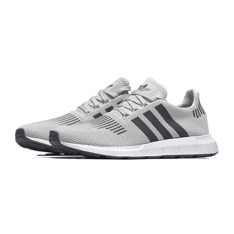 【自营】adidas阿迪达斯男子休闲鞋SWIFT RUN休闲运动鞋CQ2109 CQ2109一度灰+四度灰