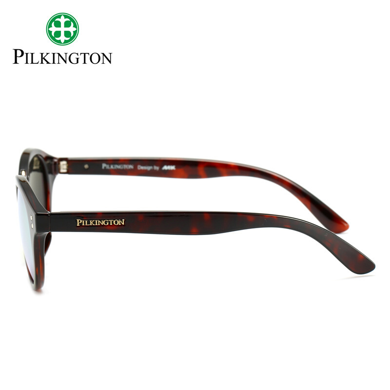 PILKINGTON英国皮尔金顿 眼镜太阳镜男女通用时尚钛合金玻璃偏光镜驾驶专用墨镜PK30393
