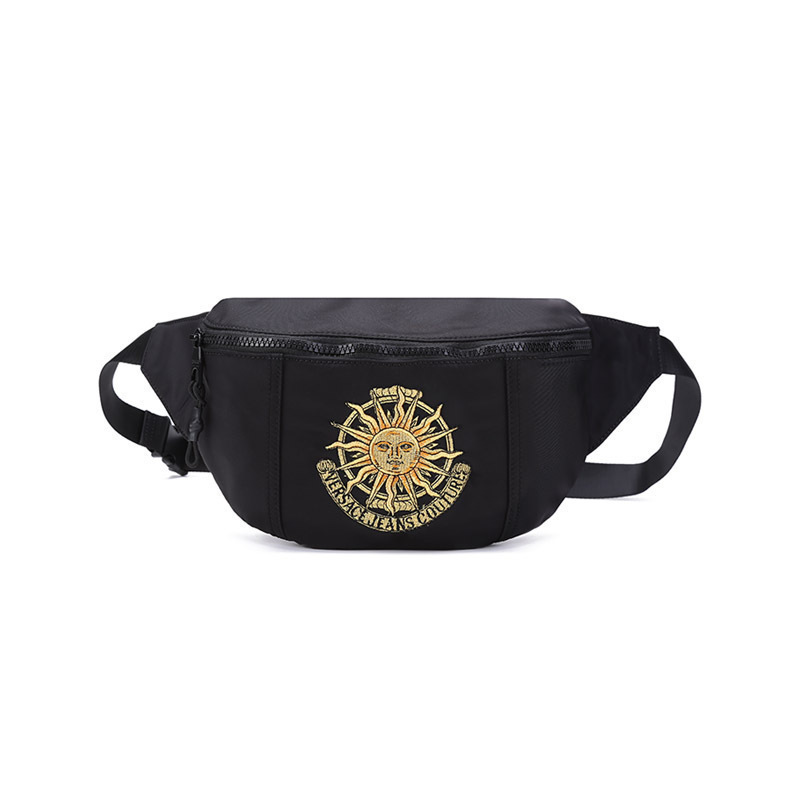 范思哲 VERSACE JEANS COUTURE 男士织物胸包斜挎包腰包72YA4BB5 ZS284