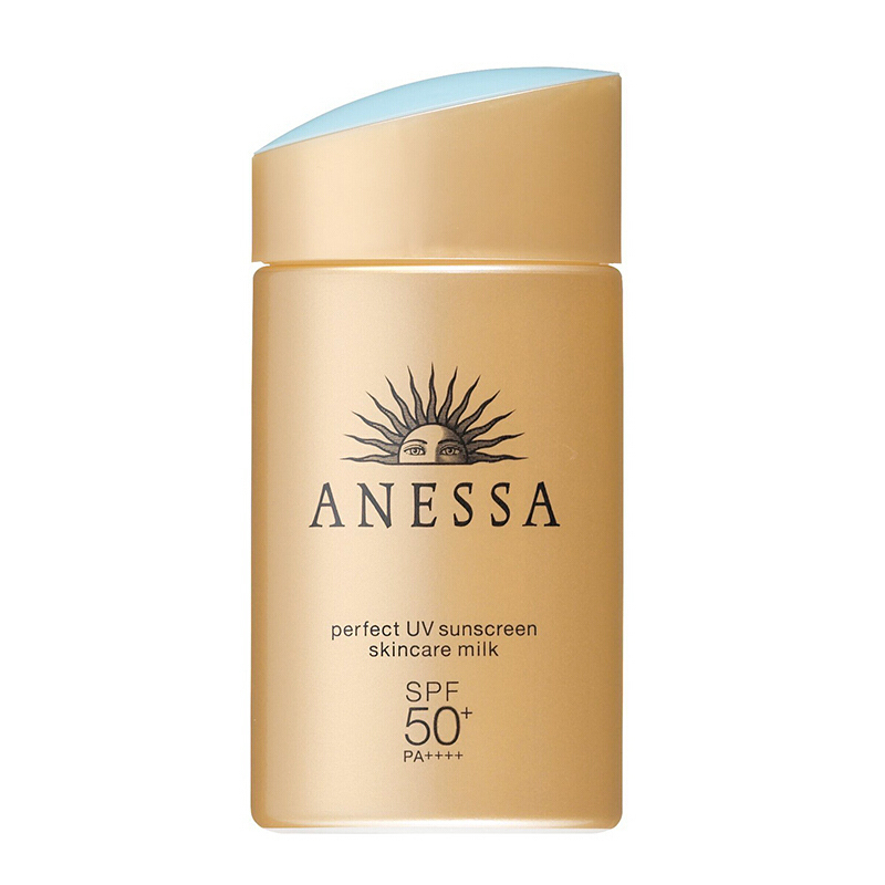 SHISEIDO资生堂日本安耐晒防晒霜金瓶防晒霜60ml PA++++SPF50 清爽防晒 防水防汗
