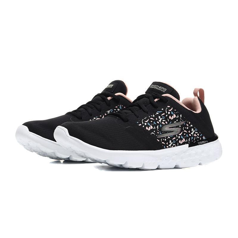 Skechers斯凯奇女鞋跑步鞋GO RUN 400时尚轻便运动鞋15298 15298/BKMT黑色+多彩色