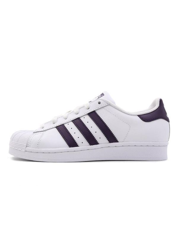 adidas阿迪达斯三叶运动鞋女冬季贝壳头SUPERSTAR休闲鞋-DB3346