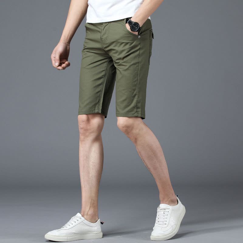 Ceba休闲中裤男超薄五分裤2022夏季新款超低价男士休闲图片