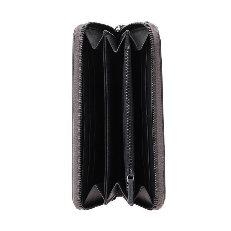 FENDI 男士ZIP AROUND系列牛皮小怪兽长款拉链钱包钱夹 7M0210 8FJ