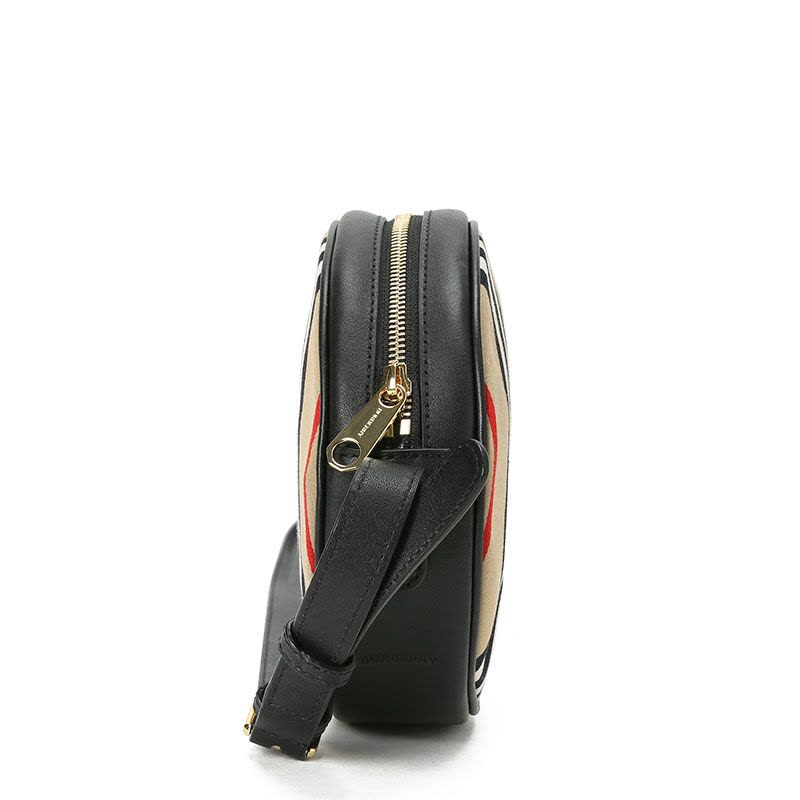 预定BURBERRY/博柏利 格纹圆饼斜挎包 18x18x6CM图片