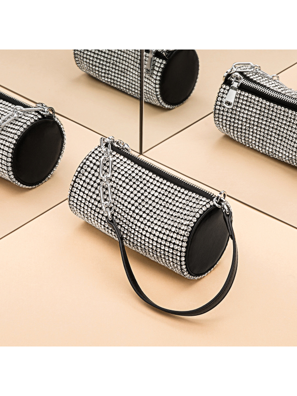 马克华菲夏季热卖网红水钻包大容量单肩包腋下包女式斜挎包时尚女包