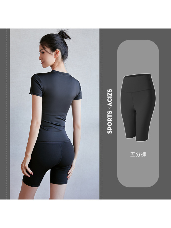 CeenBulled运动健身长裤蜜桃裤欧美跑步提臀高腰弹力紧身裤小脚瑜伽裤女