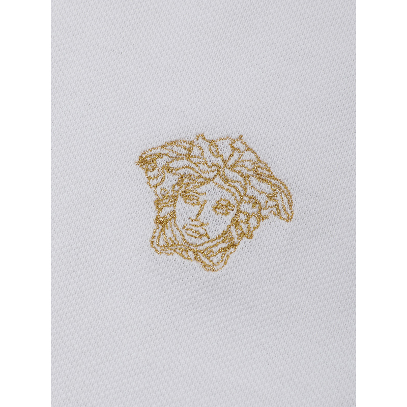 范思哲/VERSACE 19春夏新品 男士短袖翻领T恤 意大利 新款