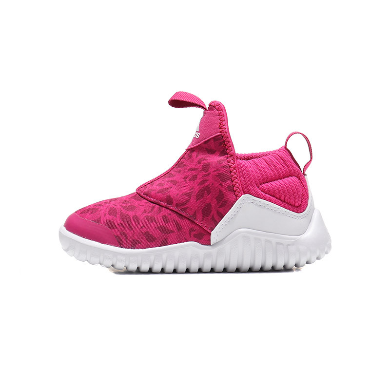 【自营】adidas童女婴童婴童鞋海马宝宝学步休闲运动鞋B96350 B96350洋红