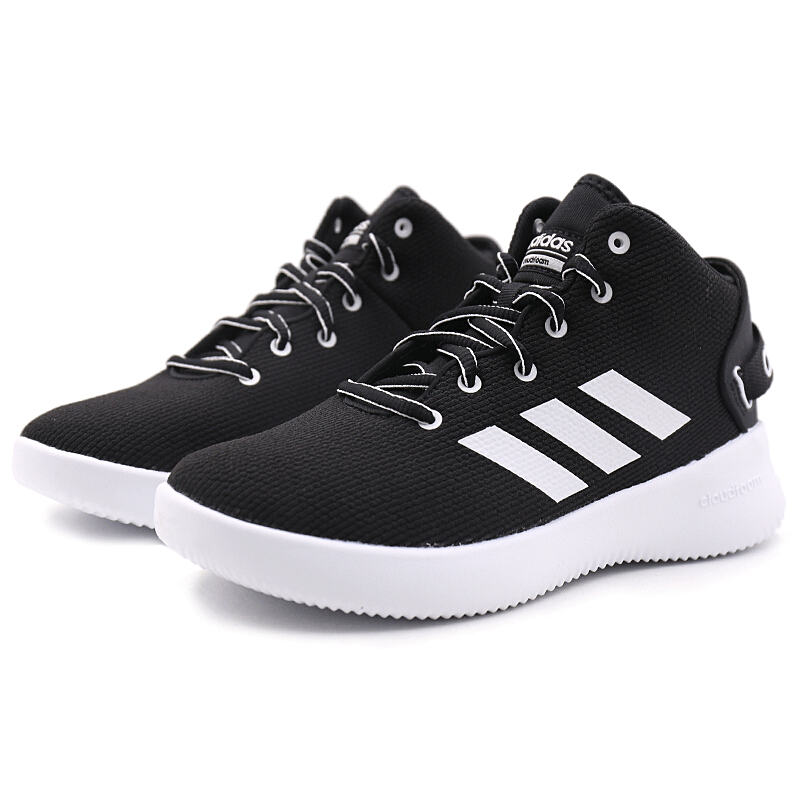 阿迪达斯女鞋春季NEO运动鞋高帮耐磨舒适休闲鞋-DB1789图片