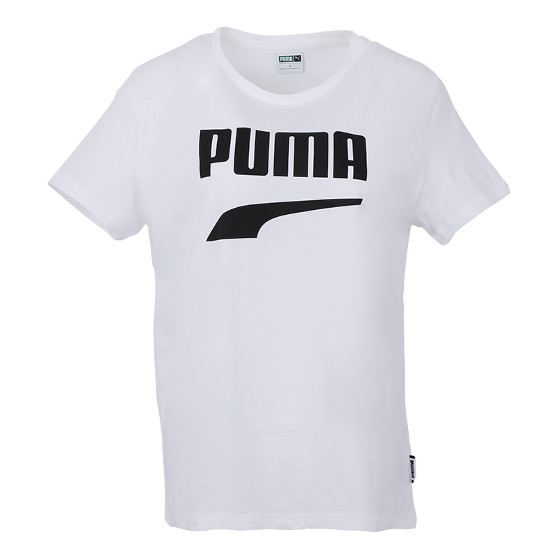 puma彪马女装运动休闲宽松圆领透气短袖t恤57910002