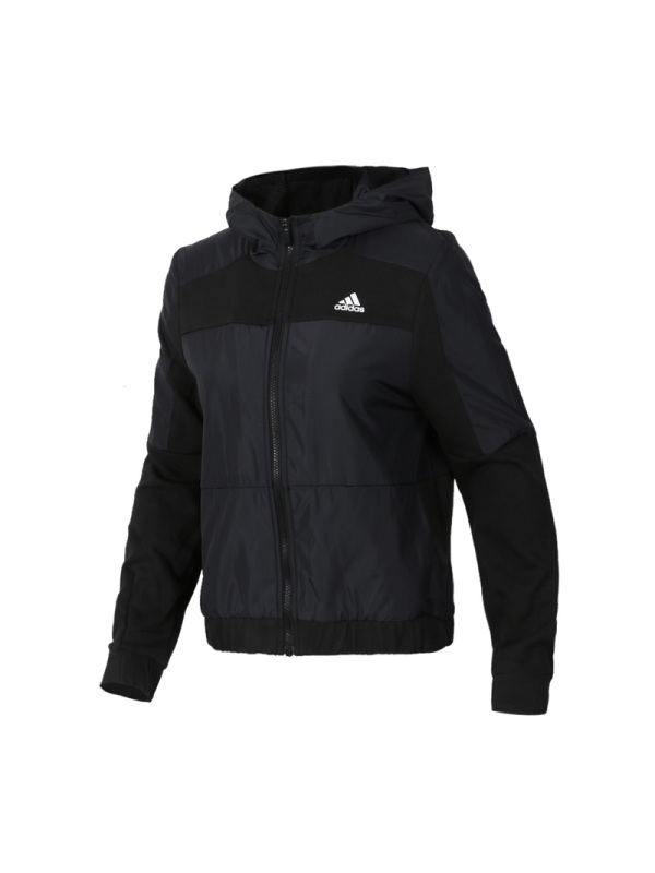 ADIDAS阿迪达斯女子上衣外套休闲连帽夹克DH8138