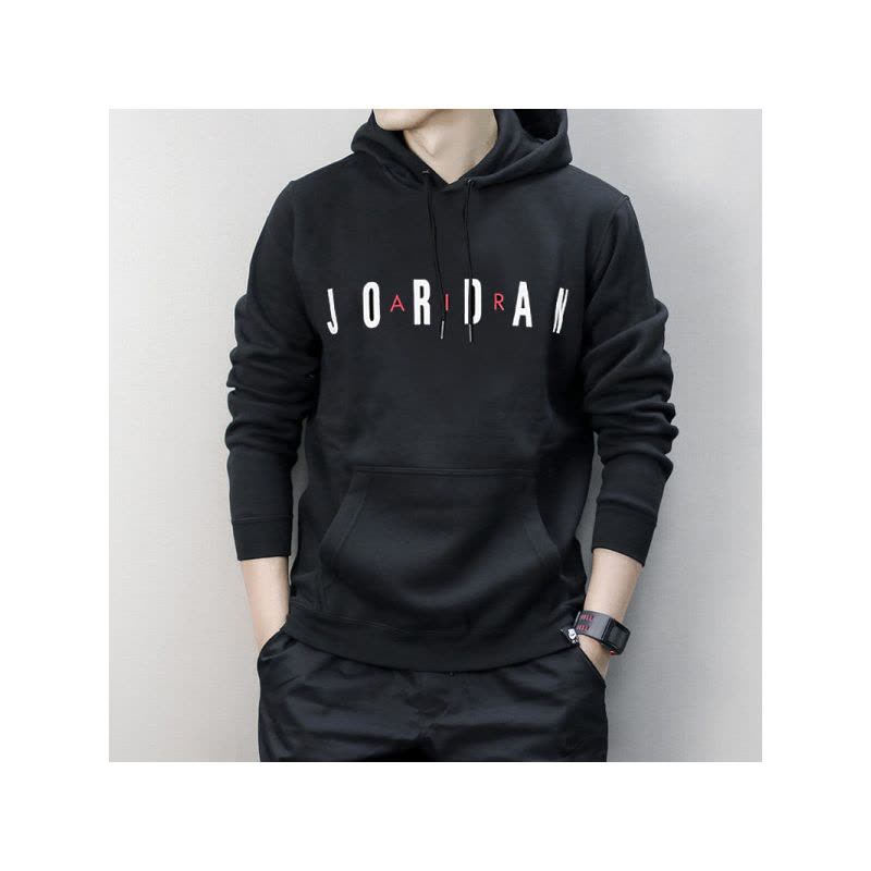 NIKE耐克男装卫衣AIR Jordan连帽保暖运动套头衫 AH4510图片