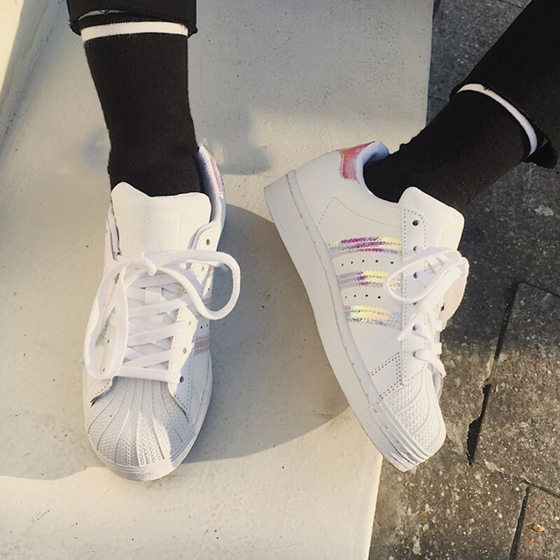 阿迪达斯（ADIDAS）男鞋大童低帮贝壳头运动休闲鞋FU7712/FV3139