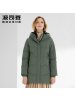 波司登女羽绒服连帽中长款新款妈妈装冬装保暖外套_1