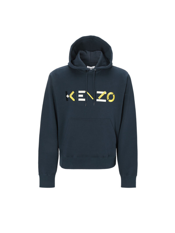 高田贤三KENZO LOGO连帽男士卫衣FA65SW3044MO