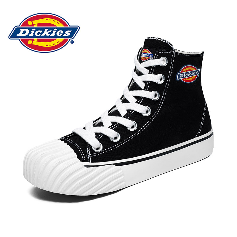 Dickies女鞋2021春夏季新款高帮帆布鞋女内增高学生厚底休闲板鞋203W50LXS51G