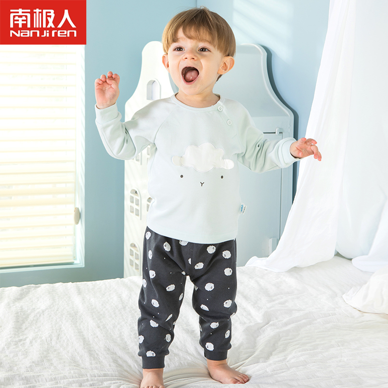 南极人肩扣套装(卡通小绵羊)