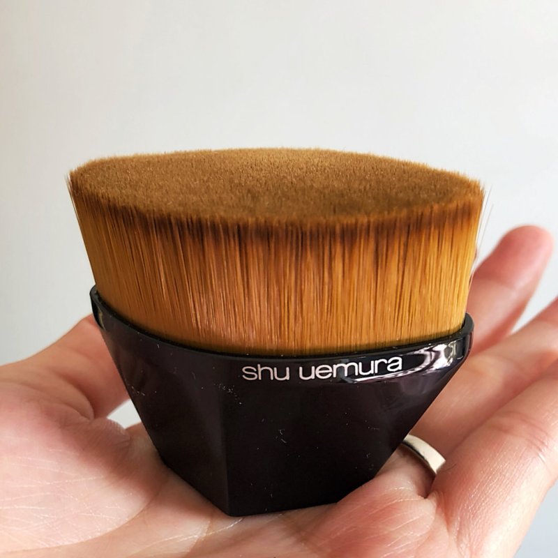 [国内专柜版]王一博力荐植村秀SHU UEMURA 55号无痕刷粉底刷毛刷魔术刷化妆自然伪素颜裸妆 新老款随机发货