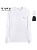马克华菲长袖T恤男2020春季新款韩版潮流白色纯棉春装打底衫ins潮