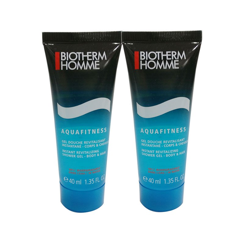 碧欧泉(BIOTHERM)男士水感活力沐浴露40ml*2