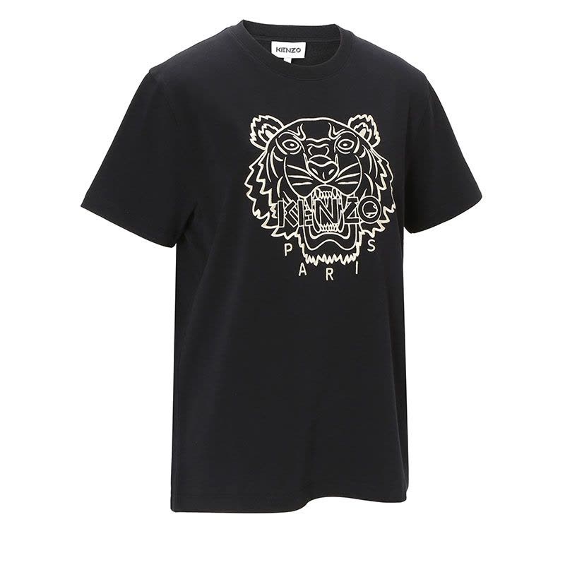 KENZO 短袖T恤 虎头 棉质 FB52TS9124SL图片