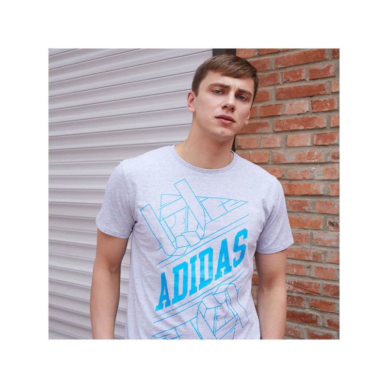 adidas阿迪达斯跆拳道男装春季短袖T恤运动服ADITSG1-GYBU图片