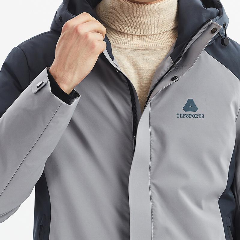 雪中飞羽绒服男短款2019新款青年时尚加厚保暖男士冬季外套潮