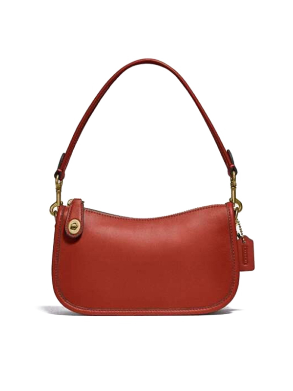 蔻驰COACH SWINGER 腋下包 椭圆扣 光面皮 C2643 女士单肩包