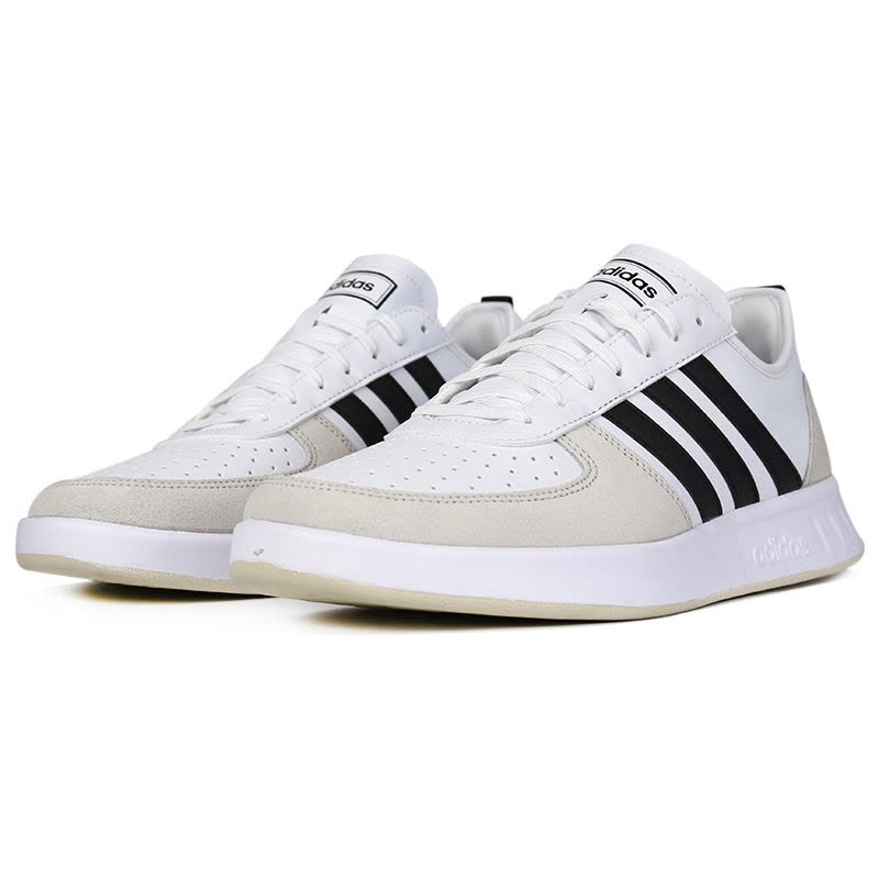 Adidas阿迪达斯男鞋2020夏新款低帮轻便休闲鞋透气运动板鞋EE9663图片